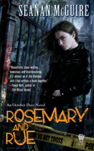 Toby ja Tybalt tavataan ensimmäisen kerran kirjassa Rosemary and Rue. Lähde:http://seananmcguire.com/rosemary.php