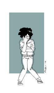 Joskus vaan ahistaa! Kuva: Sini Handolin