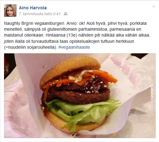 Jäätelöfiilistelyä ja haisujuustonkaipuuta, eli tunnelmia Vegaanihaasteesta