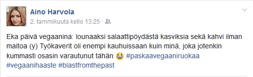 Alku aina hankalaa!