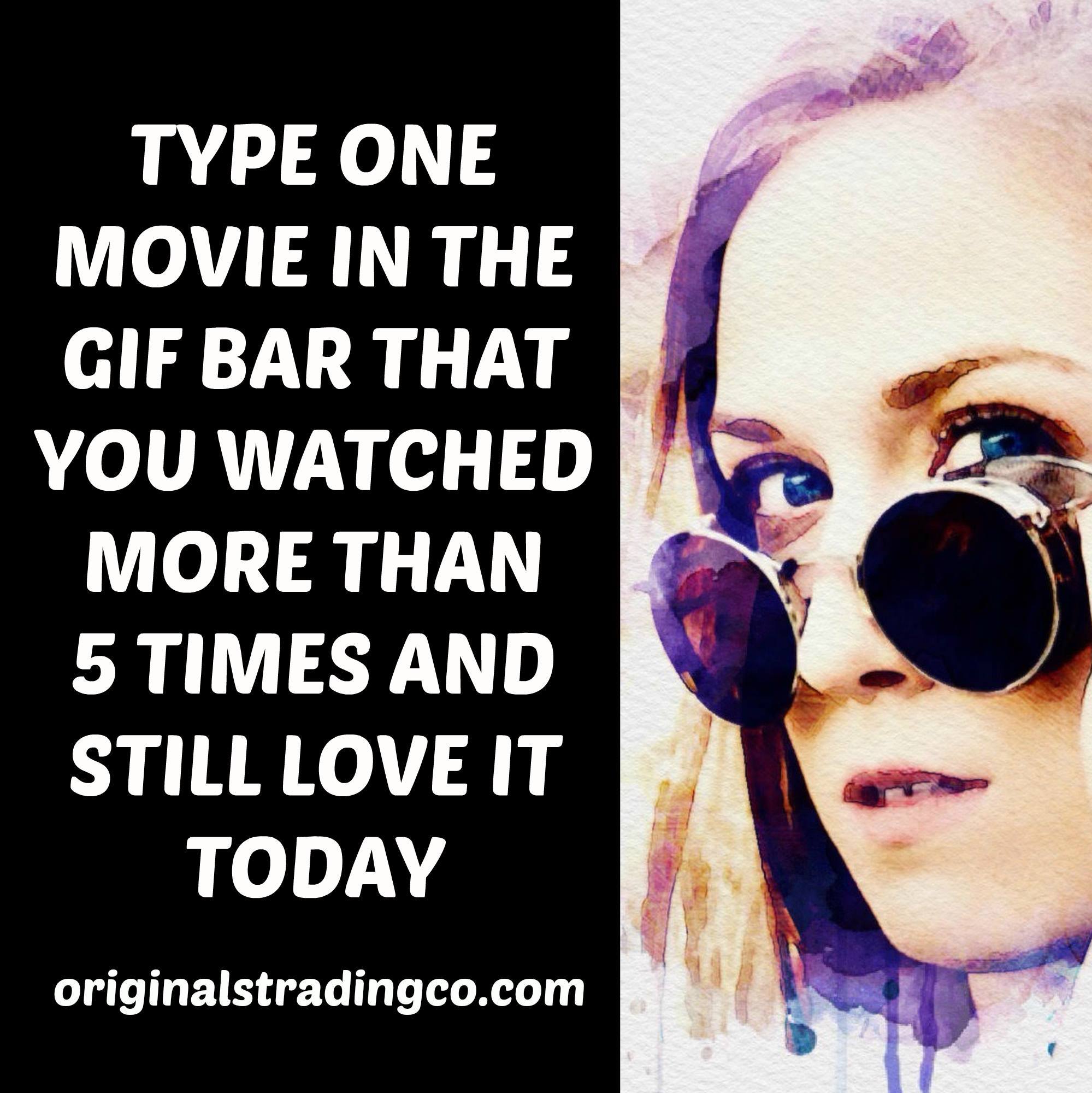 Joulukalenterin luukku 23: One movie you watched more than five times