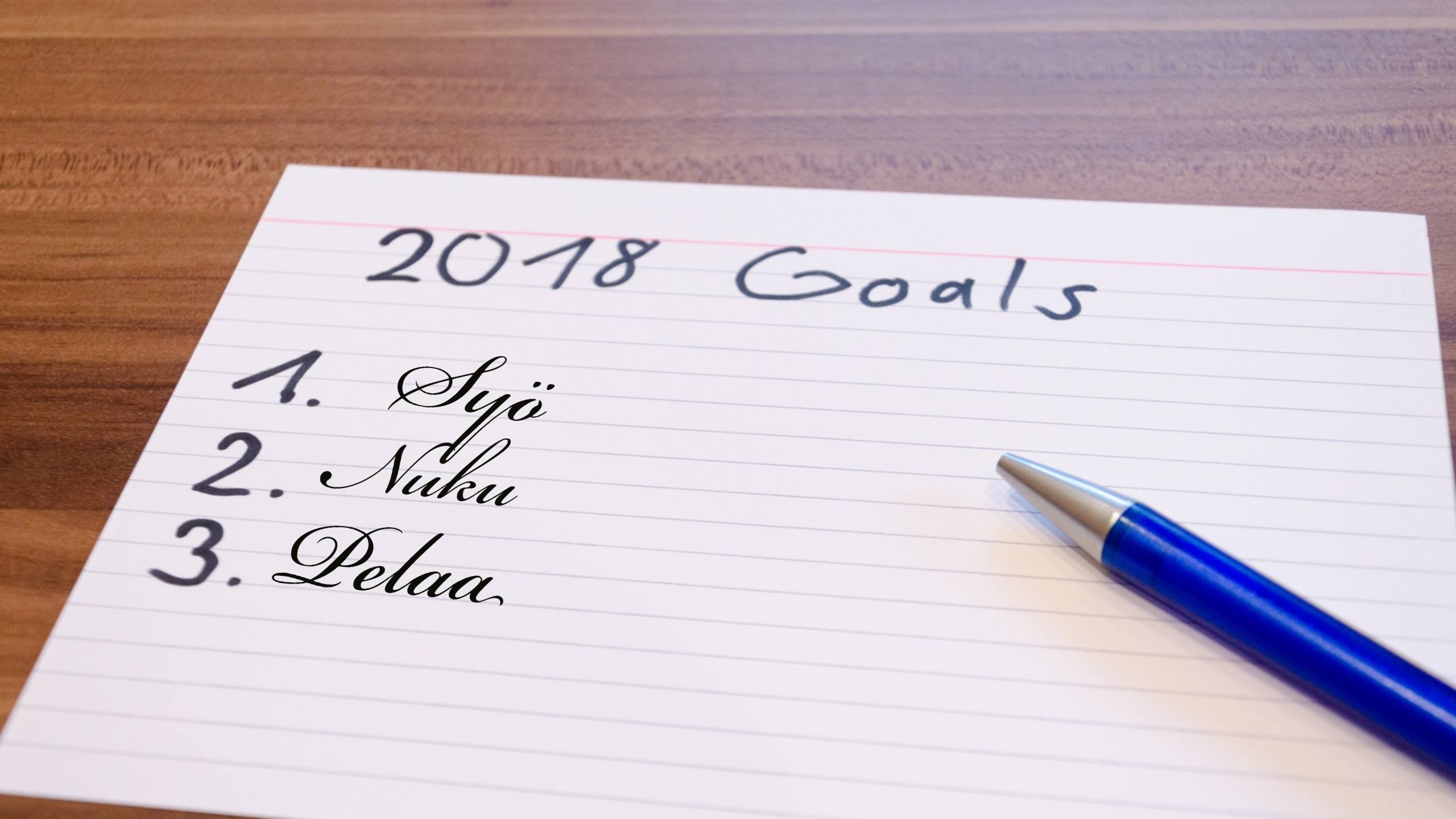 Uusi vuosi – uudet ja vanhat kujeet