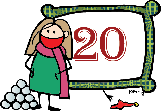 Nörttityttöjen joulukalenteri – luukku 20: Käsitöitä