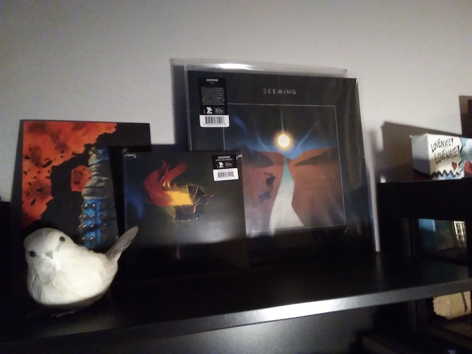 Kuvassa Seemingin albumi