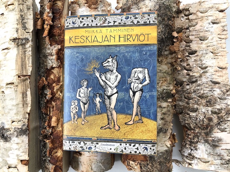 Kuvassa Keskiajan hirviöt -kirjan kansi