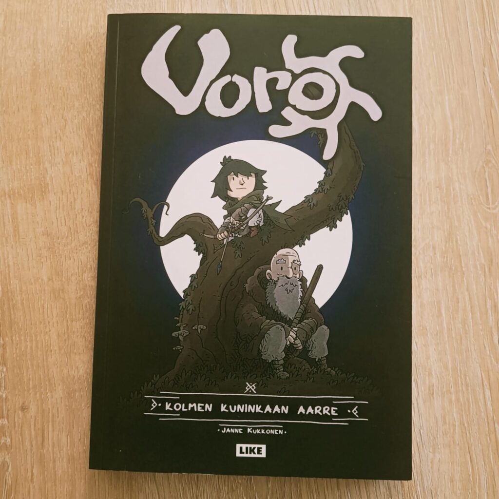 Voro-sarjakuvakirjan kansi