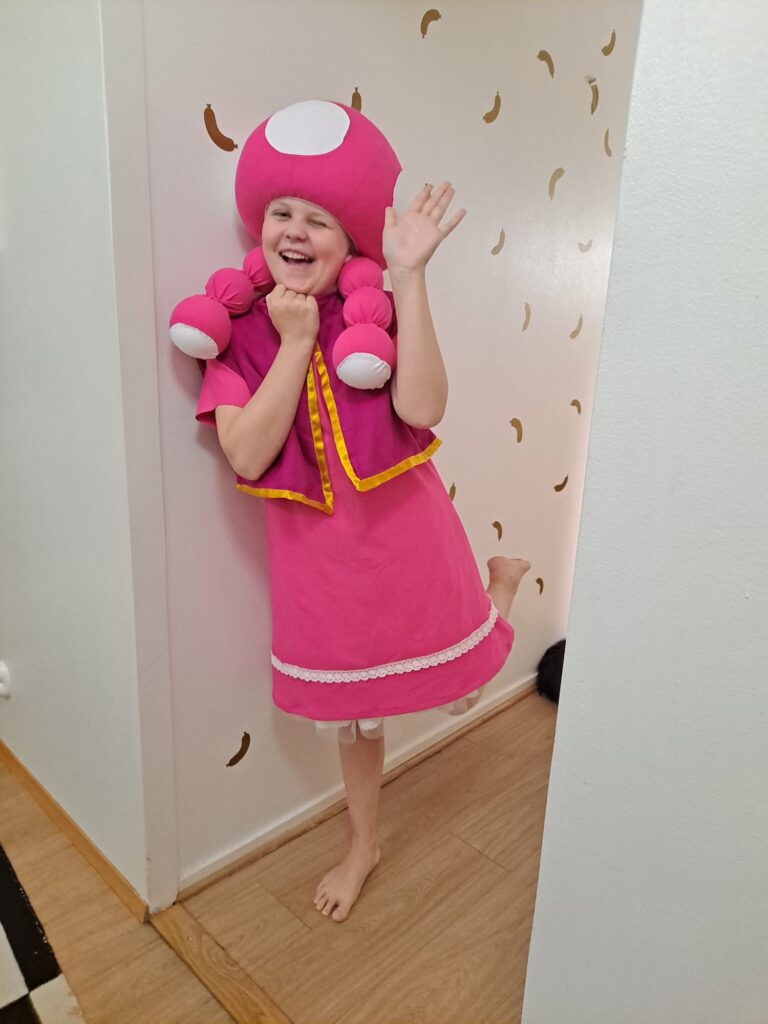 Toadette, Mario Kart naamiaisasu.