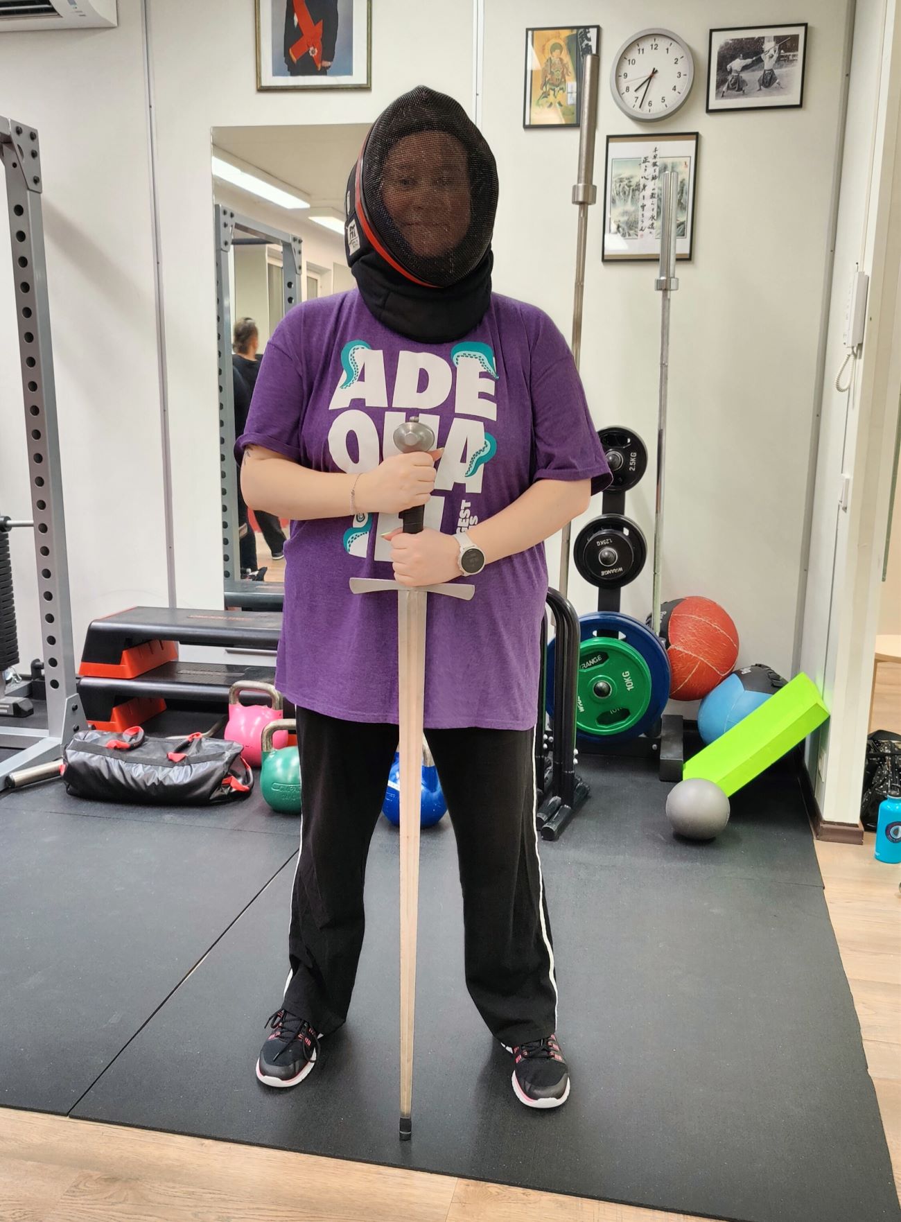 Arkea karkuun aikamatkalla: Miekkailemassa ihan tavallisena tiistaina